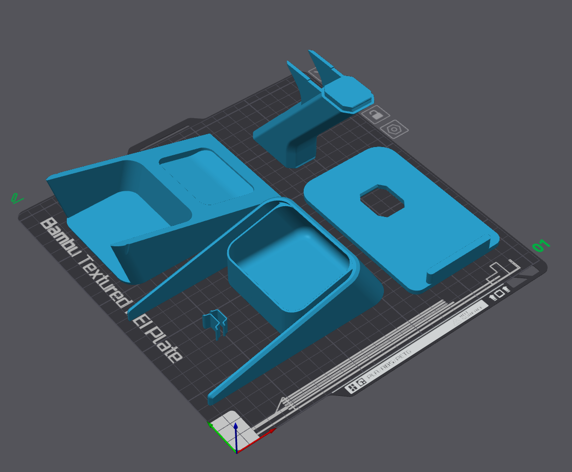 Raised Speaker Stand - Digital .STL Model