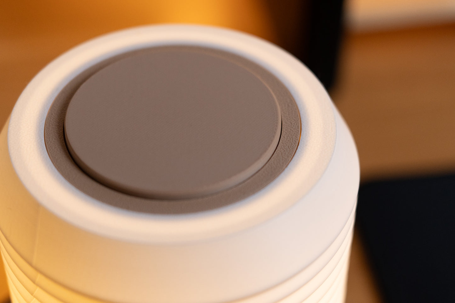 3d printed portable lantern top button