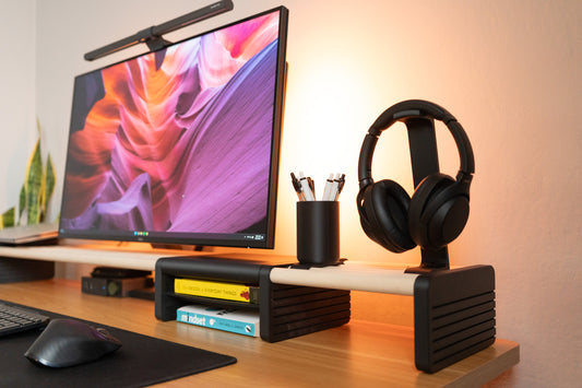 Modular Desk Shelf .STL Pack (Digital Files)