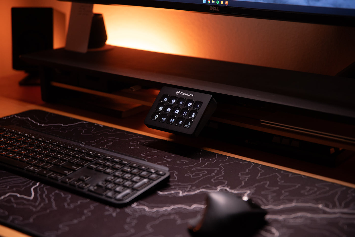 Stream Deck MK1/MK2 Mount for DeskRail