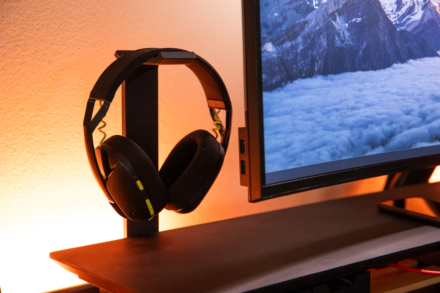 Headphone Stand for DeskRail