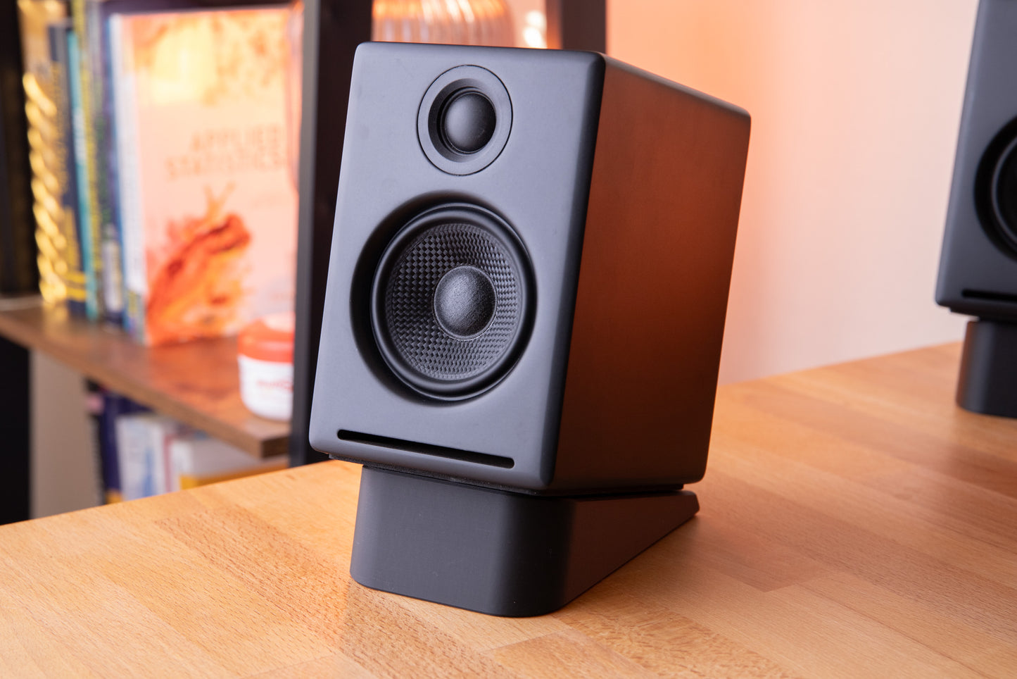 Speaker Stand with Hidden Drawer