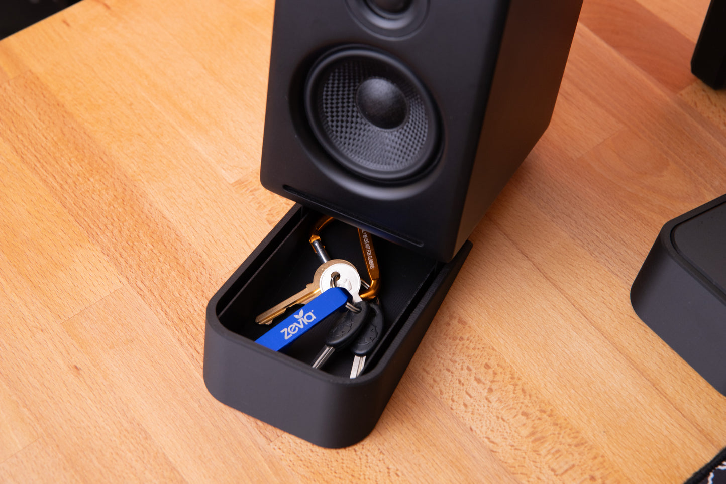Speaker Stand with Hidden Drawer