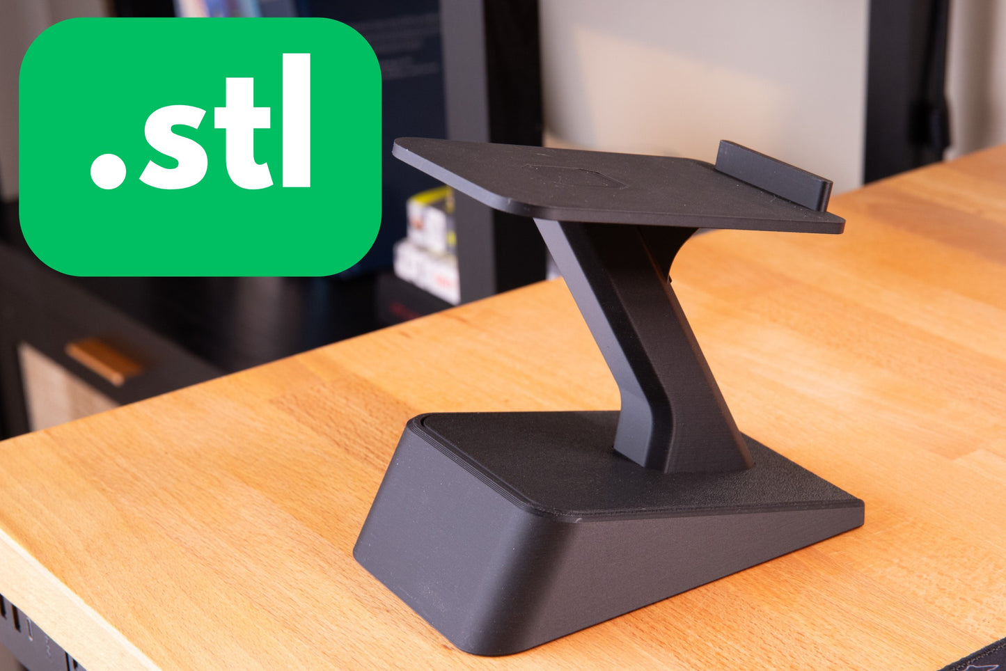 Raised Speaker Stand - Digital .STL Model
