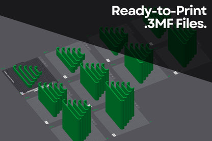 Modular Desk Shelf .STL Pack (Digital Files)