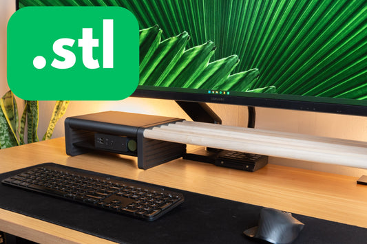 Modular Desk Shelf .STL Pack (Digital Files)