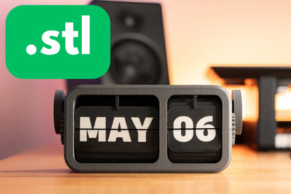 Flip Calendar .STL Pack (Digital Files)