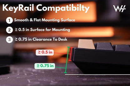 KeyRail System Base Rail